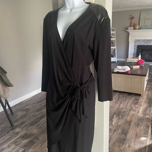 Cache Vintage Black Dress XL